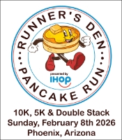 Runner's Den Pancake Run 2026